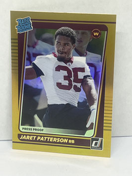 Jaret Patterson (WFT) 2021 Panini Donruss Press Proof Premium #298