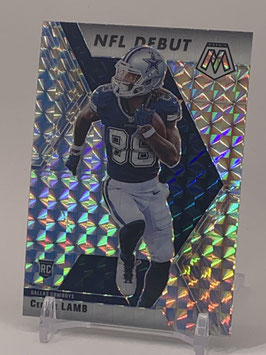 CeeDee Lamb (Cowboys) 2020 Mosaic Silver Mosaic Prizm #268