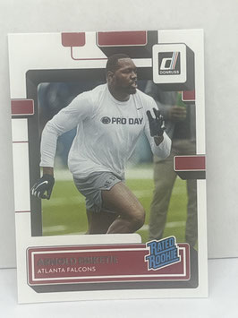 Arnold Ebiketie (Falcons) 2022 Panini Donruss Rated Rookie #366