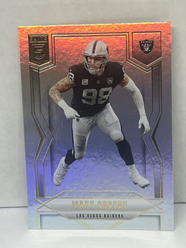 Maxx Crosby (Raiders) 2025 Donruss Elite #87