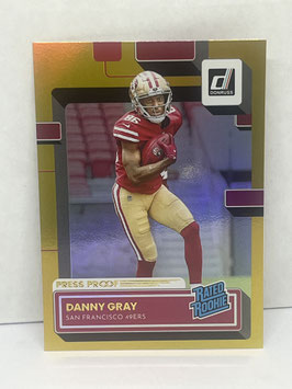Danny Gray (49ers) 2022 Panini Donruss Press Proof Premium #333