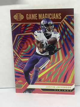 Justin Jefferson (Vikings) 2024 Illusions Game Magicians Red #16