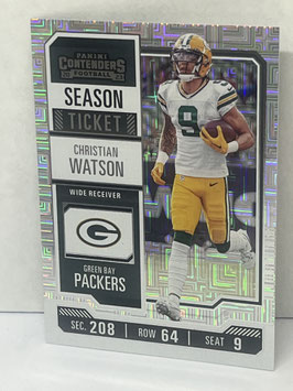 Christian Watson (Packers) 2023 Contenders Hobby #37