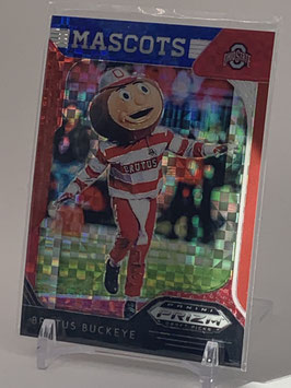 Brutus Buckeye (Ohio State) 2019 Prizm Draft Picks Red, White and Blue Prizms #14