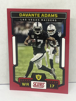 Davante Adams (Raiders) 2023 Score Red #134