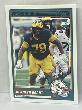 Kenneth Grant (Michigan/ Dolphins) 2025 Score #33
