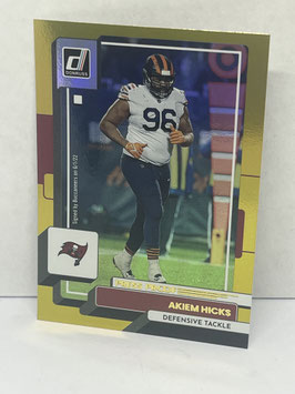 Akiem Hicks (Buccaneers) 2021 Panini Donruss Press Proof Premium #81