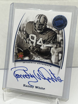 Randy White (Maryland/ Cowboys) 2007 Press Pass Legends Saturday Signatures Autograph #NNo