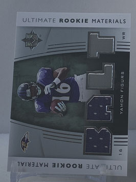 Yamon Figures (Ravens) 2007 Upper Deck Ultimate Rookie Materials #URM-YF