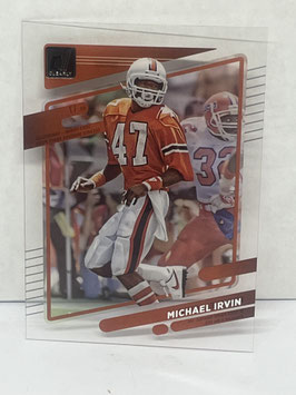 Michael Irvin (Miami/ Cowboys) 2023 Chronicles Draft Donruss Clearly #17