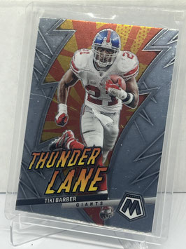 Tiki Barber (Giants) 2023 Mosaic Thunder Lane #TL-TB