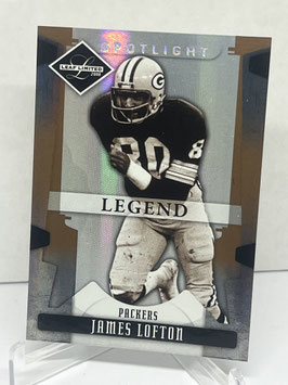 James Lofton (Packers) 2008 Leaf Limited Legend Spotlight Bronze #140