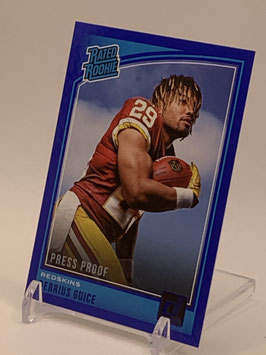 Derrius Guice (Redskins) 2018 Donruss Rated Rookie Blue #307