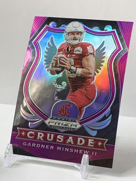 Gardner Minshew II (Washington State/ Jaguars) 2020 Prizm Draft Crusade Pink #55