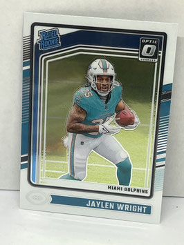 Jaylen Wright (Dolphins) 2024 Donruss Optic Rated Rookie #249
