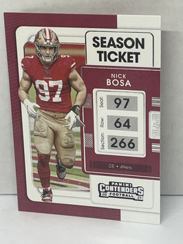 Nick Bosa (49ers) 2021 Contenders #90