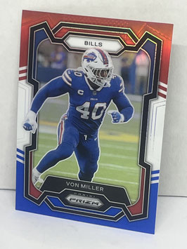 Von Miller (Bills) 2023 Prizm Red White Blue Pizm #36