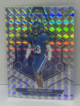 Andru Phillips (Kentucky/ Giants) 2024 Mosaic Silver Mosaic Prizm #362
