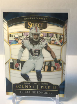 Tremaine Edmunds (Bills) 2018 Select Rookie Selections #RS-19