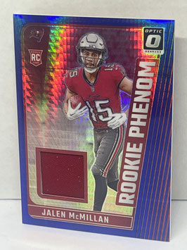 Jalen McMillan (Buccaneers) 2024 Donruss Optic Rookie Phenom Jersey Blue #RPB-JMN