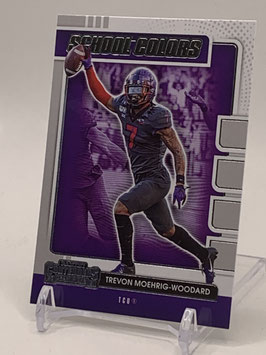 Trevon Moehring-Woodard (TCU/ Raiders) 2021 Contenders School Colors #16