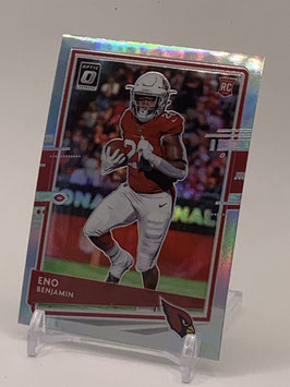Eno Benjamin (Cardinals) 2020 Donruss Optic Silver Holo Prizm #101