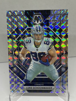 Luke Schoonmaker (Cowboys) 2023 Mosaic Silver Mosaic Prizm#344