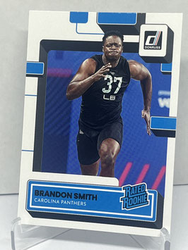 Brandon Smith (Panthers) 2022 Donruss Rated Rookie #395