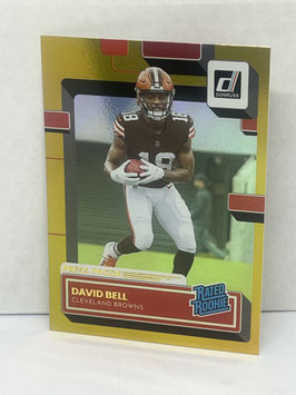 David Bell (Browns) 2022 Donruss Premium Rated Rookie #332