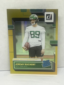Jeremy Ruckert (Jets) 2022 Panini Donruss Press Proof Premium #391