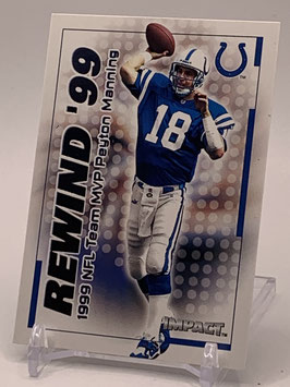 Peyton Manning (Colts) 2000 Skybox Impact Rewind '99 #13