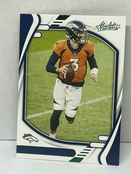 Drew Lock (Broncos) 2021 Absolute Green #52