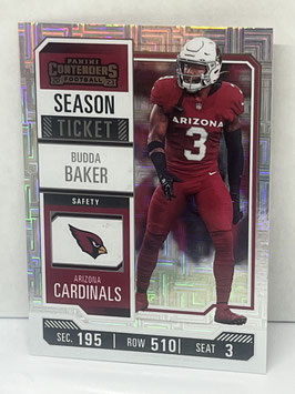 Budda Baker (Cardinals) 2023 Contenders Hobby #1