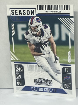 Dalton Kincaid (Bills) 2024 Contenders #12