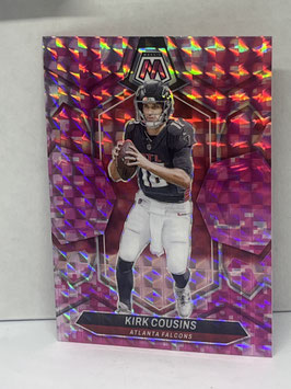 Kirk Cousins (Falcons) 2024 Mosaic Pink Camo Prizm #8