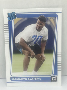 Rashawn Slater (Chargers) 2021 Donruss Rated Rookie #332