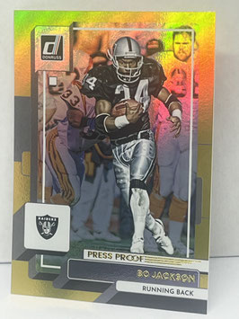 Bo Jackson (Raiders) Panini Donruss Press Proof Premium #289