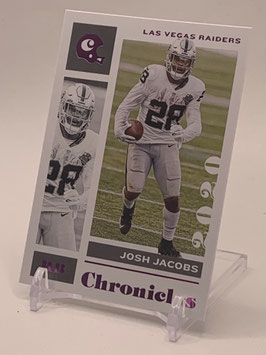 Josh Jacobs (Raiders) 2020 Chronicles Pink #52