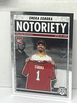Emeka Egbuka (Buccaneers) 2025 Mosaic Notoriety #16