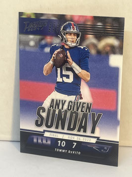 Tommy DeVito (Giants) 2024 Prestige Any Given Sunday #AGS-TD0