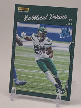 La'Mical Perine (Jets) 2020 Panini Instant Rated Rookie #RR35