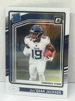 Jha'Quan Jackson (Titans) 2024 Donruss Optic Rated Rookie #253