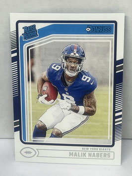 Malik Nabers (Giants) 2024 Donruss Rated Rookie #383