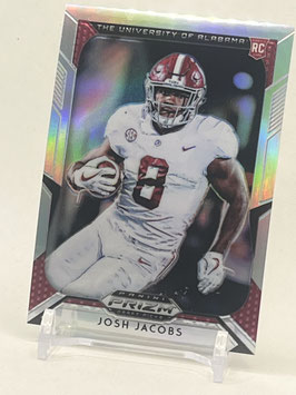 Josh Jacobs (Alabama/ Raiders) 2019 Prizm Draft Silver Prizm #135