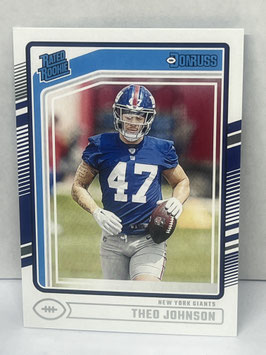 Theo Johnson (Giants) 2024 Donruss Rated Rookie #357