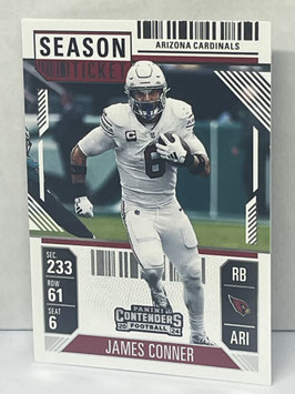 James Conner (Cardinals) 2023 Contenders #2