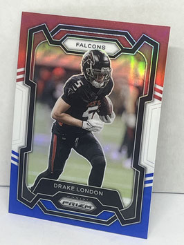 Drake London (Falcons) 2023 Prizm Red White Blue Pizm #10