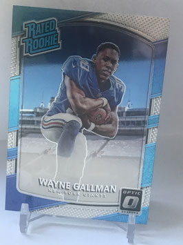 Wayne Gallman (Giants) 2017 Donruss Optic #188