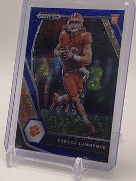 Trevor Lawrence (Clemson/ Jaguars) 2021 Prizm Draft Picks Blue Circle Prizm #106