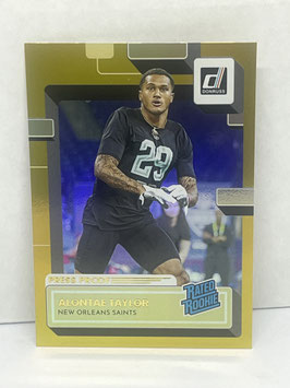 Alontae Taylor (Saints) 2022 Donruss Premium Rated Rookie #373